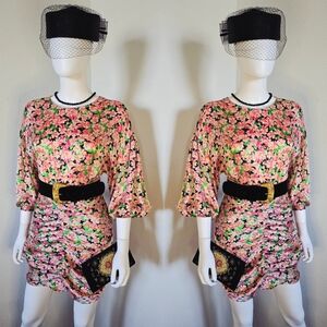 Amazing Floral Pink Dress 🌸